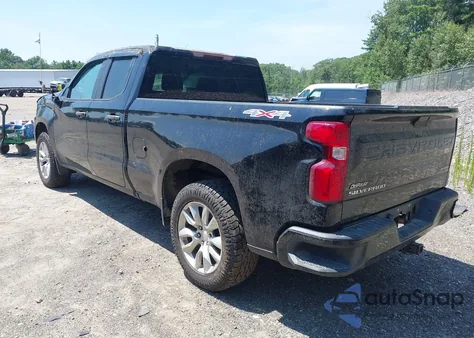 2021 Chevrolet Silverado 1500 4Wd Double Cab Standard Bed Custom from USA, damaged, VIN 1GCRYBEK4MZ110265